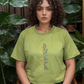 Nature's Embrace: Pista Green Short Tee