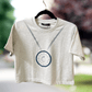 Tick Tock Transformation: Melange Grey Clock Tee - Isthitos Apparels